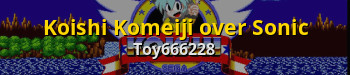 Koishi Komeiji over Sonic 1 Mod